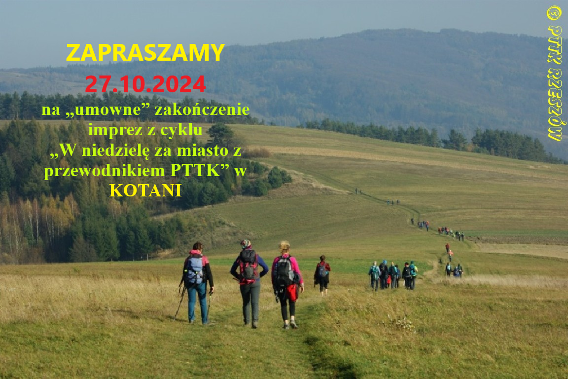 27.10.2024 Trasy piesze "Zakończenie niedziel"